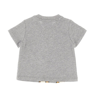 Playera MOSCHINO gris para bebés